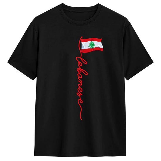 Lebanon Palestined Flag T-Shirt Summer 2026 New Cotton T Shirt for Man&